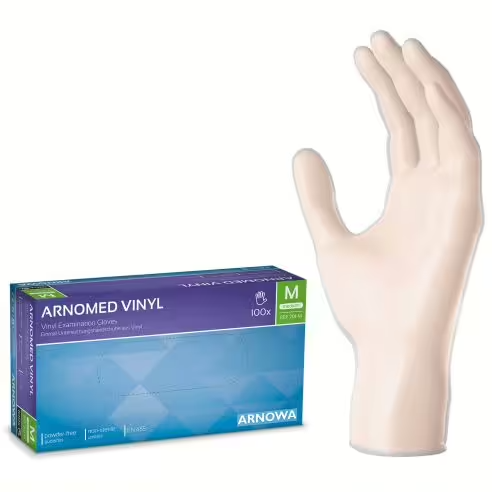 Einmalhandschuhe aus Vinyl